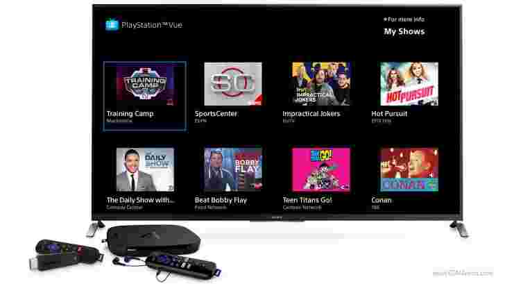 Playstation Vue Wuits今天在Roku，下周安卓Android