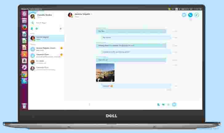 Linux Alpha的新Skype是完全改造的UI