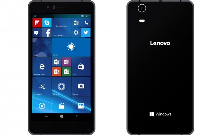 联想刚刚宣布首款Windows 10手机 -  SoftBank 503LV