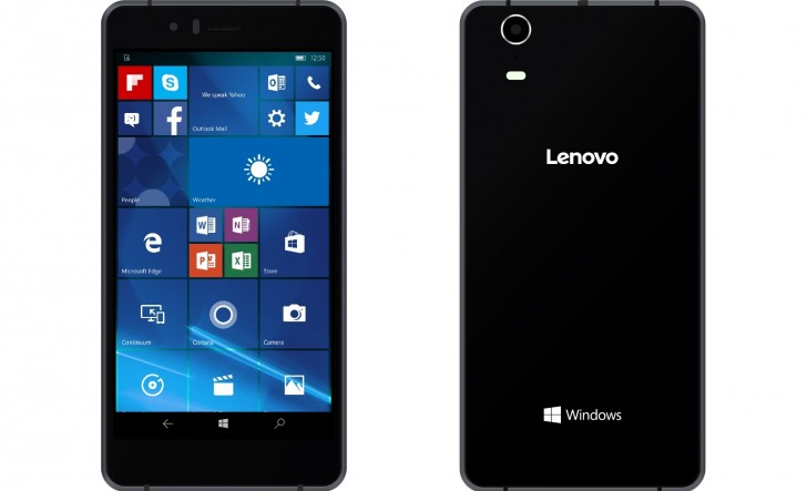 联想刚刚宣布首款Windows 10手机 -  SoftBank 503LV