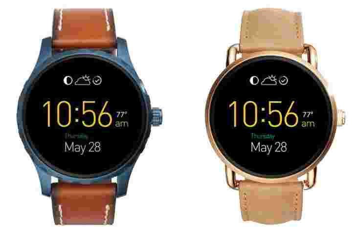 化石Q Wander和Q Marshal Android Wear手表在8月12日之前进行预订