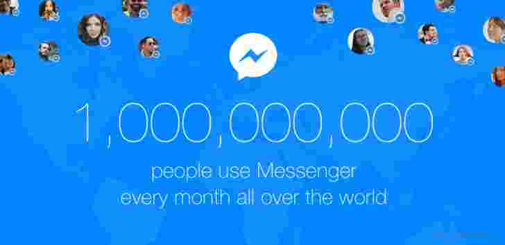 Facebook Messenger每月抵达10亿用户