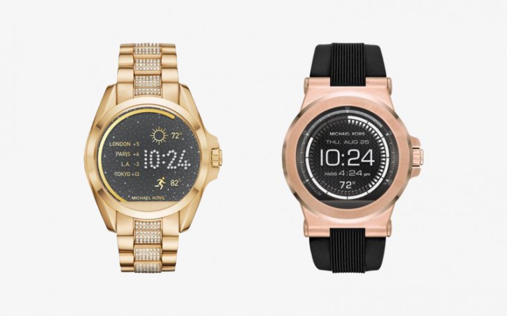 Michael Kors发布了两个Android佩戴Smartwatches