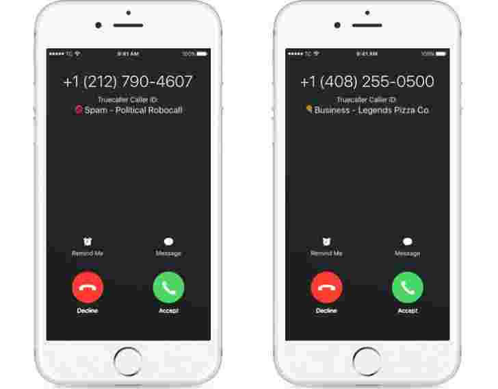 改进的TrueCaller来自iOS 10