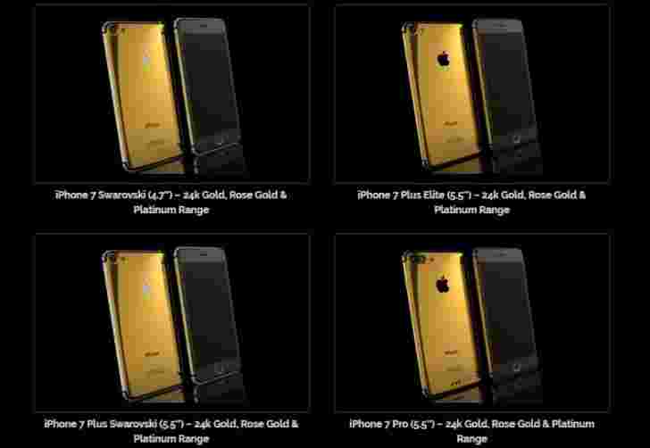 镀金iPhone 7在预订 -  7，Plus和Pro，256GB也有谣传