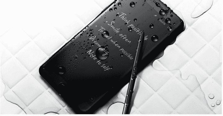 在日本的Galaxy Note7单位上没有三星标志