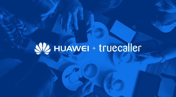 华为旗舰（从荣誉启动）与TrueCaller Dialer应用程序预装