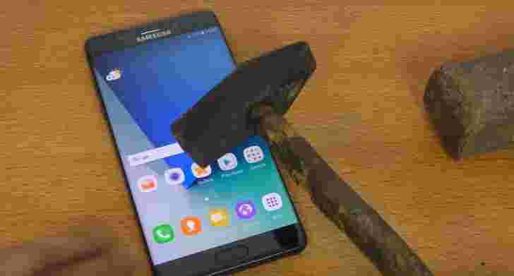 停止！这是Galaxy Note7的锤子时间