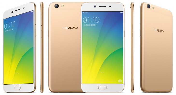 Oppo R9s接收泄漏的压力渲染治疗下周揭幕