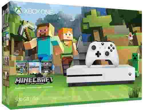Xbox One S 500 GB（MINECRAFT BUNDLE）目前在美国280美元