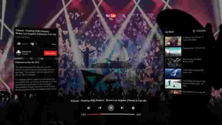 YouTube VR应用程序适用于Android在播放商店生活