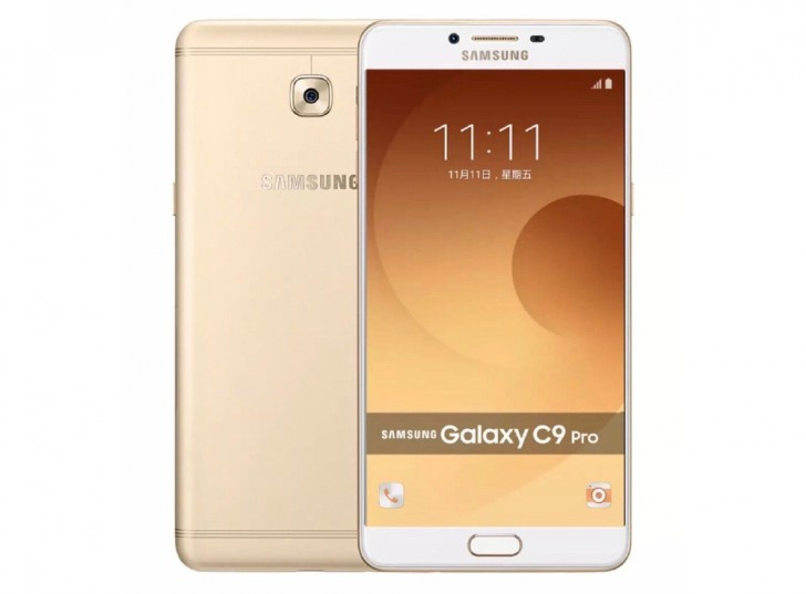 三星Galaxy C9 Pro压力机和明天的展开提前泄漏