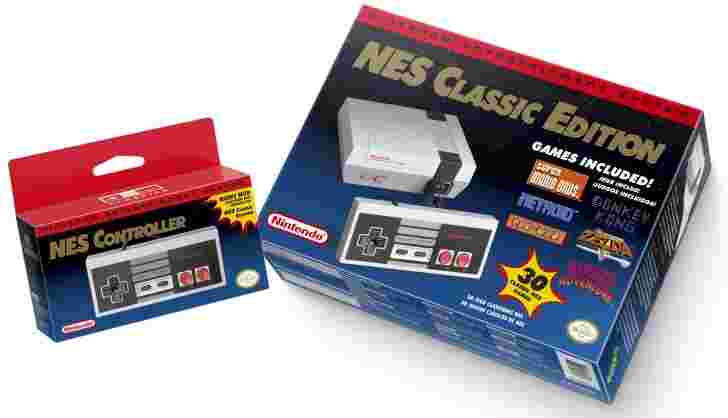 任天堂的NES Classic Edition今天出售，它到处都是