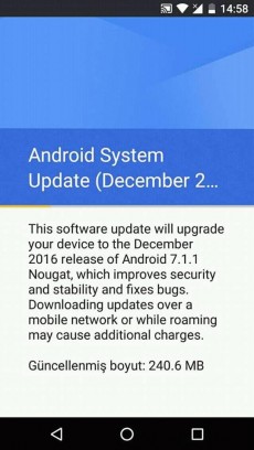 Android 7.1.1 Nougat似乎已经推出了，至少对于一般移动4G Android One手机