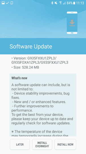 新三星Galaxy S7 / S7 Edge Nougat Beta更新带来了12月安全补丁，其他更改