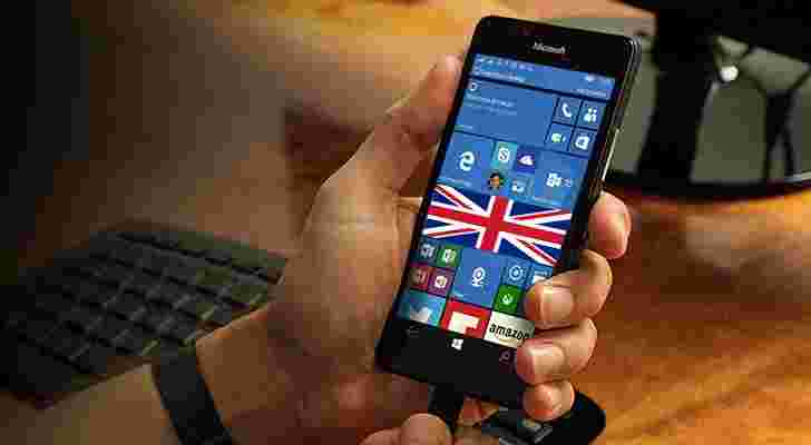 Microsoft Lumia 950目前在英国的280英镑以下