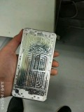 诺基亚品牌金属电话表面的照片