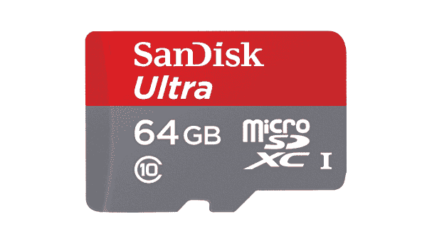 SanDisk的64GB MicroSD卡收到美国的价格