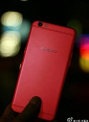 oppo R9S表面亮红色，迫在眉睫