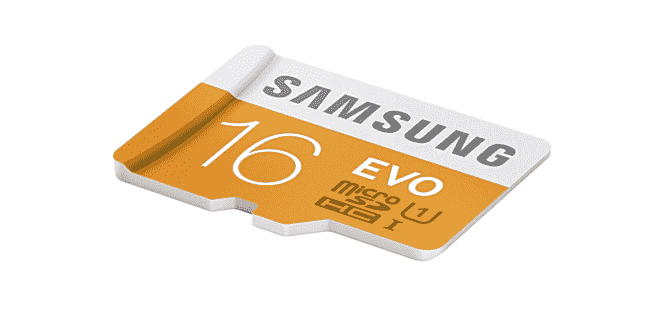 三星的16GB evo MicroSD卡目前低于8美元