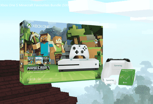 Xbox ONE S MINECRAFT收藏夹（500GB）目前在英国的200英镑以下