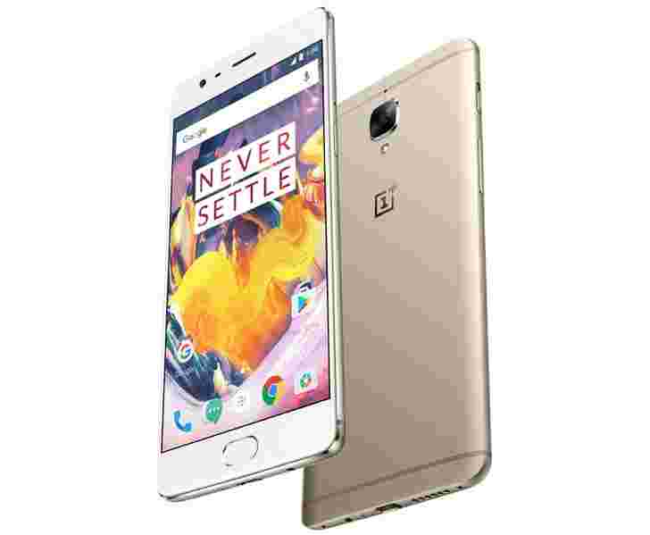 Oneplus 3T'Soft Gold'在印度发起