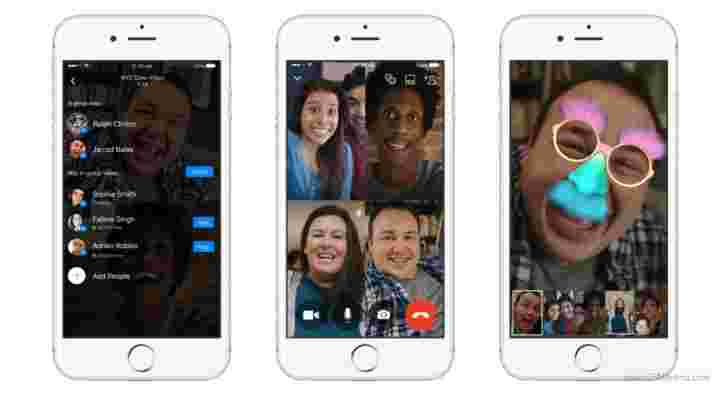 Facebook Messenger现在支持组视频通话