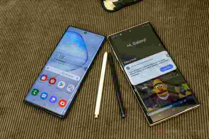 三星Galaxy Note10和Note10 +在印度预订