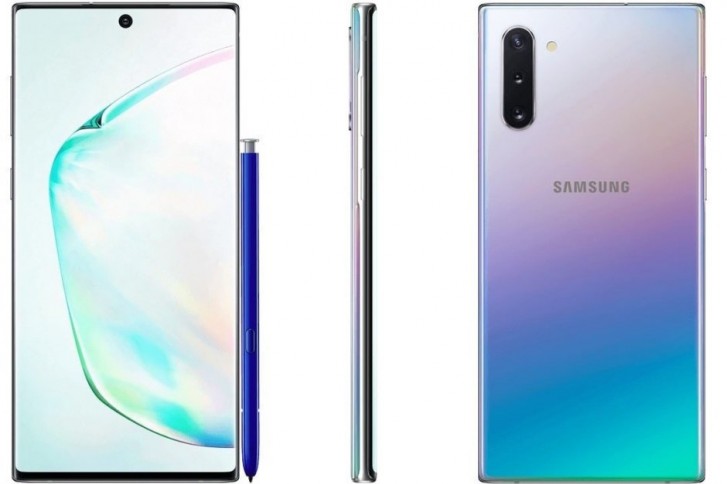 新泄漏详情Galaxy Note10和Note10 +屏幕分辨率，电池容量