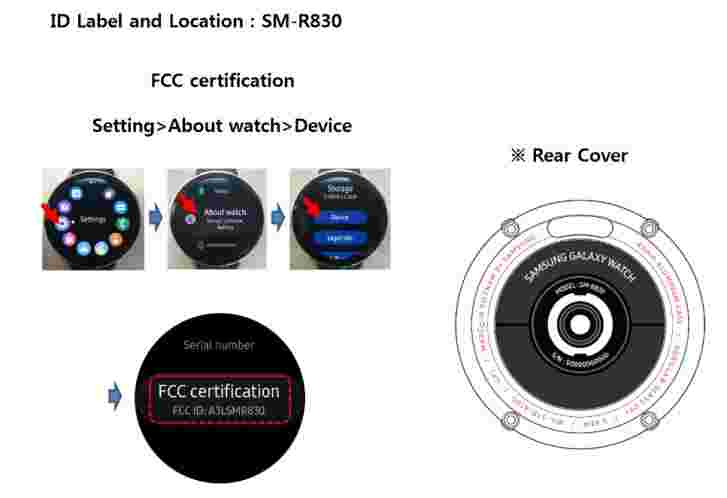 三星Galaxy观看有效的2漫步到FCC，可能会推出Note10