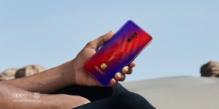 Oppo Reno 10x Zoom Fc Barcelona Edition是官方的