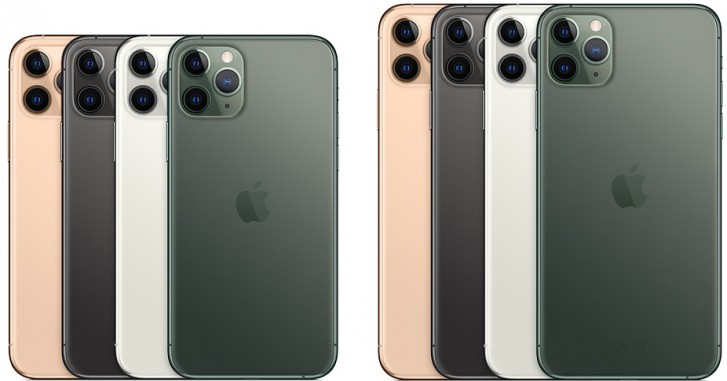 Apple iPhone 11 Pro和11 Pro Max获得12MP三重摄像头，改造超级视网膜显示器