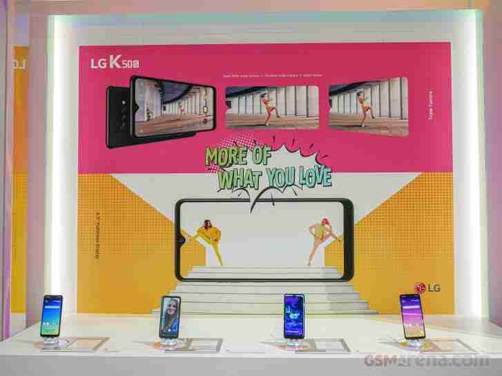 LG K50S和LG K40s手