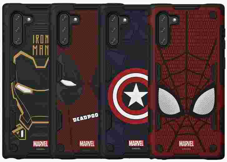 三星将为Galaxy Note10和Note10 +发布Marvel主题智能封面