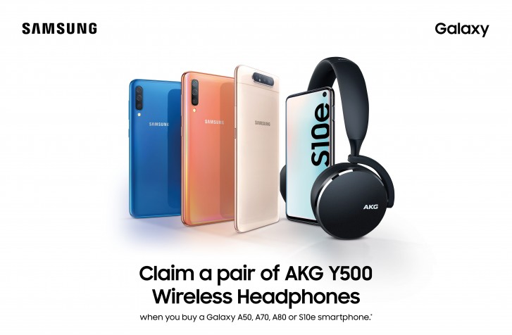 三星正在提供带选定的Galaxy智能手机的Akg Y500耳机