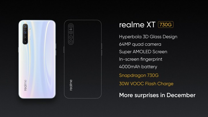 Realme用Snapdragon 730G删除升级的XT