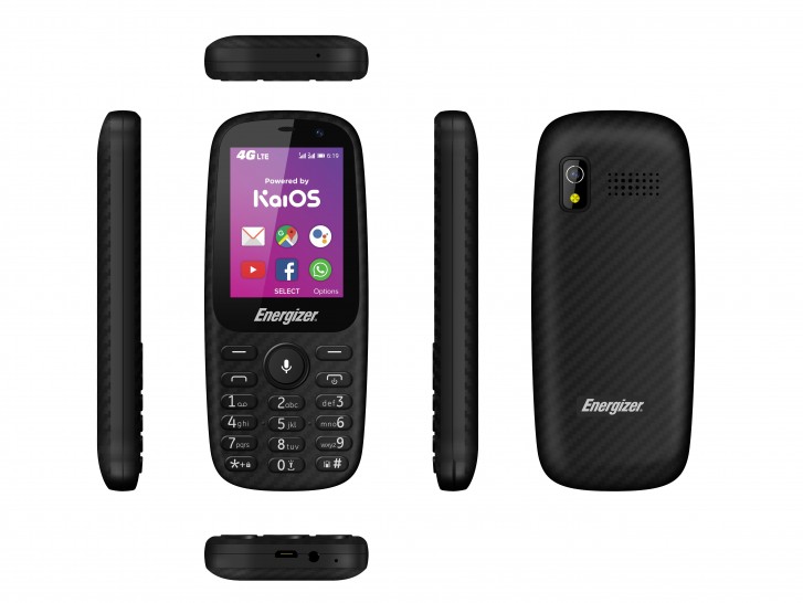 Energizer E241和E241S是运行Kaios的便宜特色手机