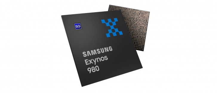 Exynos 980是三星的第一个5G集成的移动芯片组