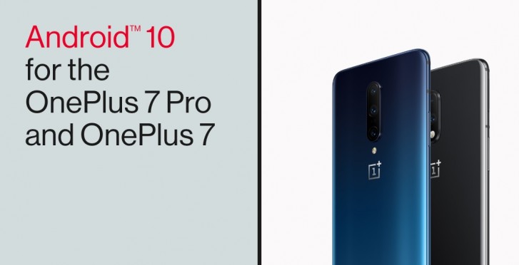 OnePlus 7,7 Pro开始接收基于Android 10的氧气10更新