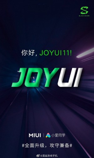 小米为黑鲨手机推出Joyui 11