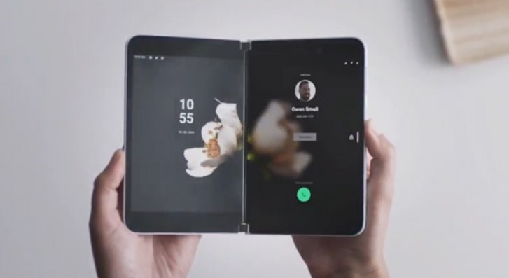 Microsoft宣布曲面二重奏 - 带有两个屏幕的可折叠Android手机