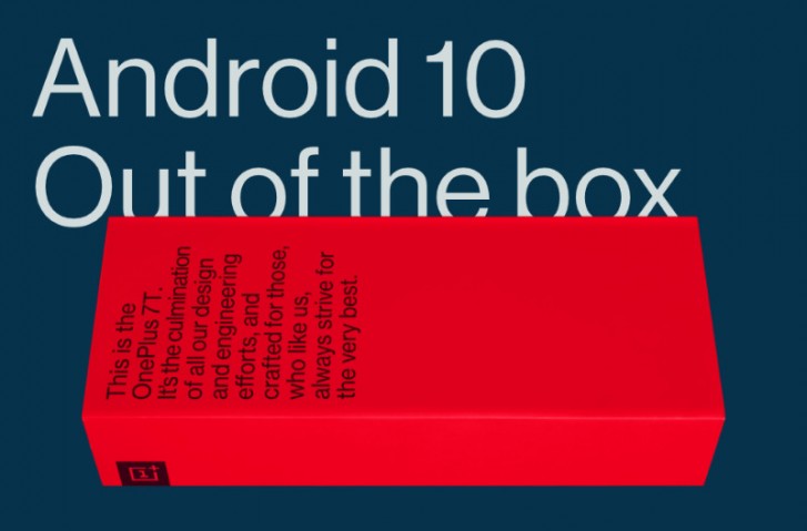 OnePlus 7T将在框中运行Android 10
