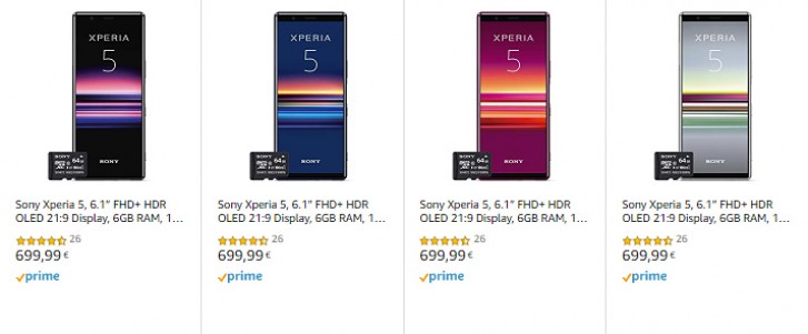 黑色星期五：索尼Xperia 5滴到欧洲700欧元/ 550英镑