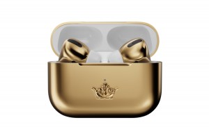 鱼子酱Airpods Pro Gold版本就像播放音乐的昂贵耳环