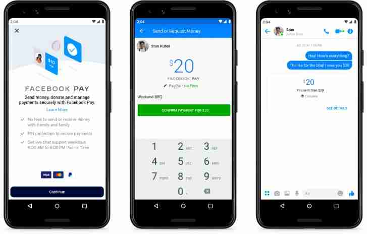 Facebook在美国推出，计划在Messenger，Instagram和Whatsapp上工作