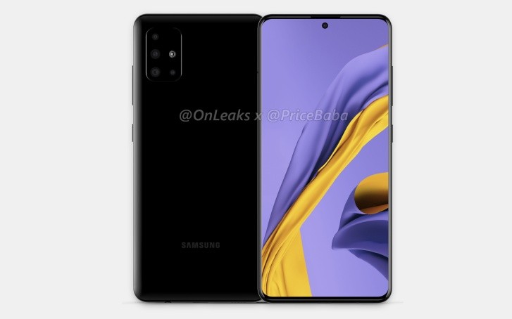 三星Galaxy A51出现在第一次渲染并通过Wi-Fi认证