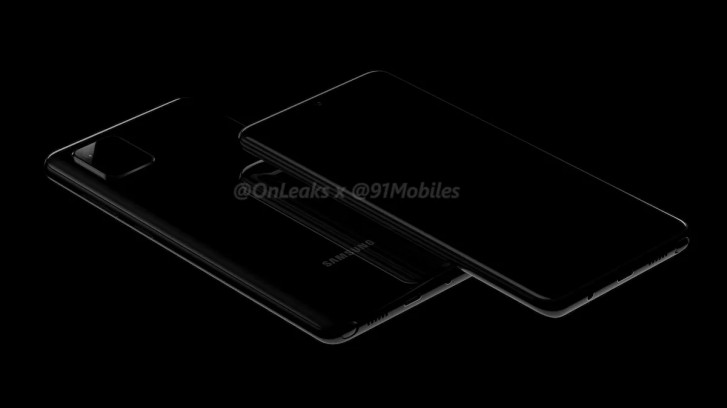 第一个三星Galaxy Note10 Lite（A81）渲染显示出不同的相机驼峰