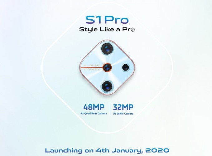 Vivo S1 Pro India推出套装1月4日