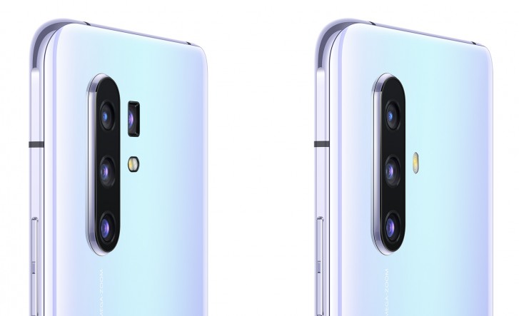 Vivo X30配有5G调制解调器和50mm肖像凸轮，Pro添加了5倍的长焦单元