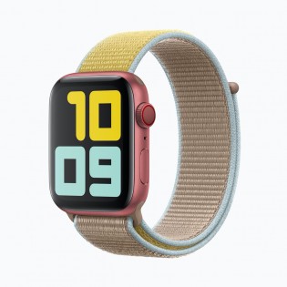 产品（红色）Apple Watch简要发现，据报道涌入春天